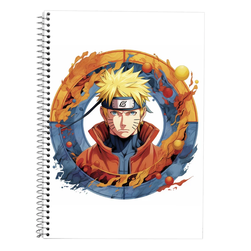 دفتر لغت 50 برگ مدوپد طرح Naroto کد DF11430