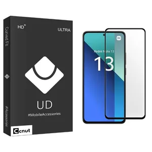 محافظ صفحه نمایش شیشه ای کوکونات مدل UDB مناسب برای گوشی موبایل شیائومی Redmi Note 13