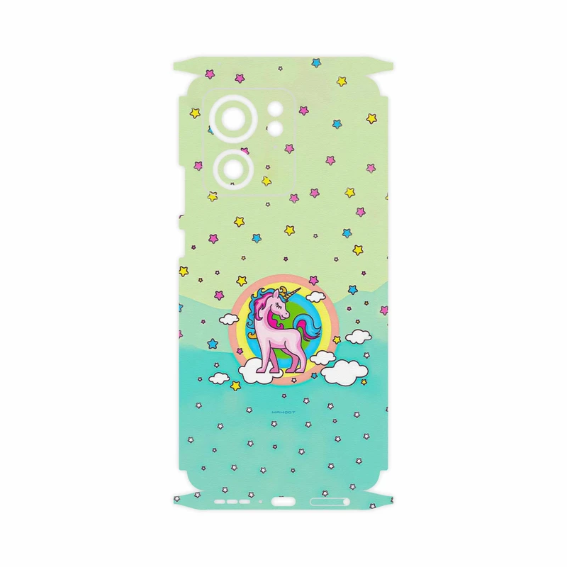 برچسب پوششی ماهوت مدل Rainbow unicorn adventure-FullSkin مناسب برای گوشی موبایل موتورولا Edge 40