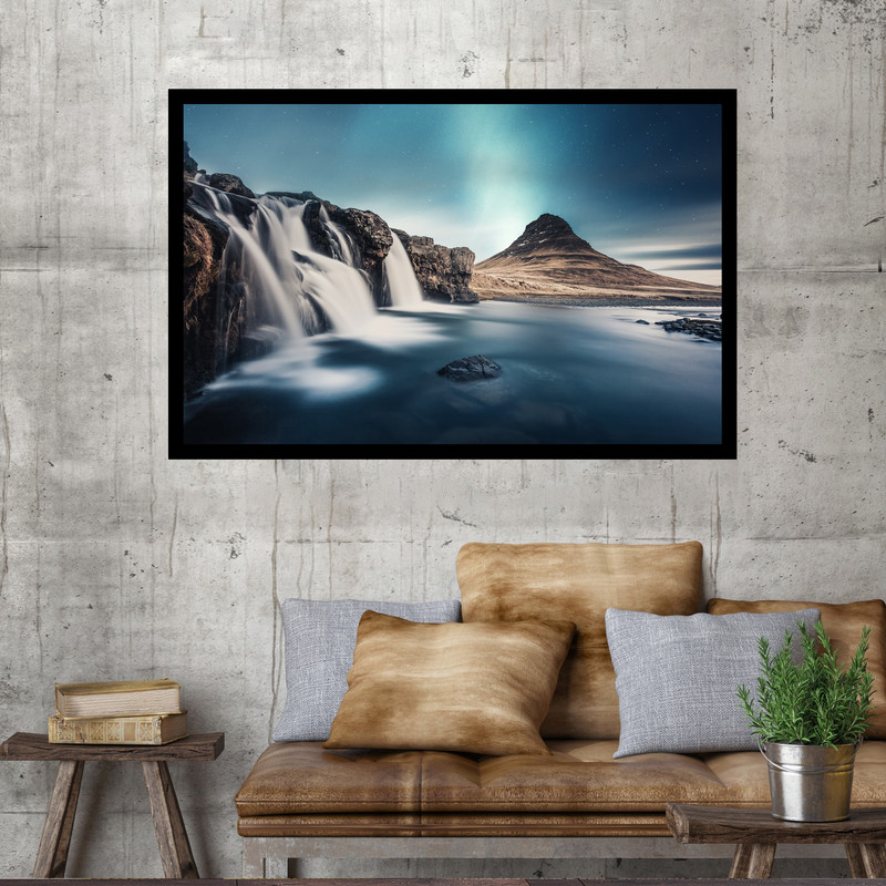 تابلو نوری بکلیت طرح آبشار مدل B-MO1625