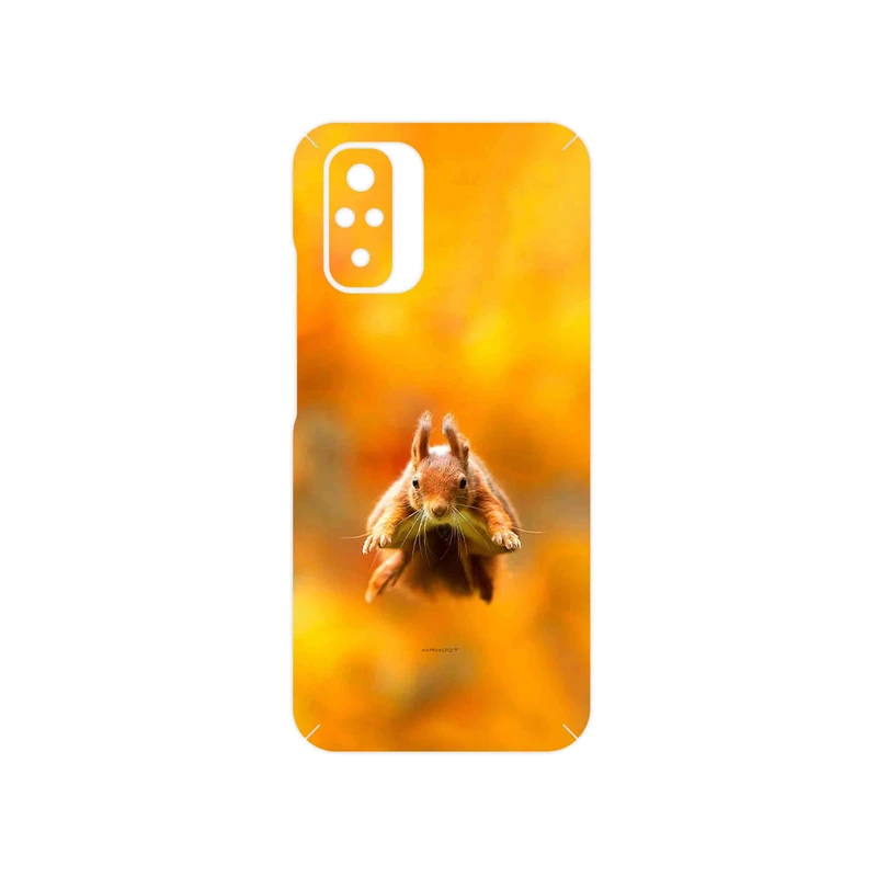 برچسب پوششی ماهوت مدل Squirrel مناسب برای گوشی موبایل شیائومی Redmi Note 10