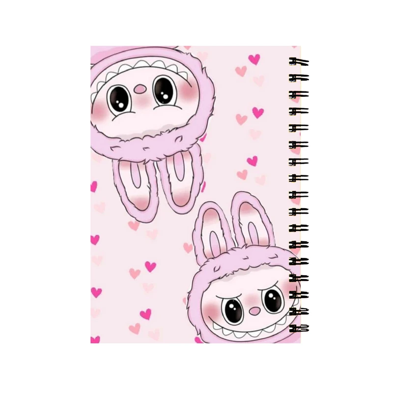 دفتر مشق 50 برگ طرح عروسک لوبوبو کد 658