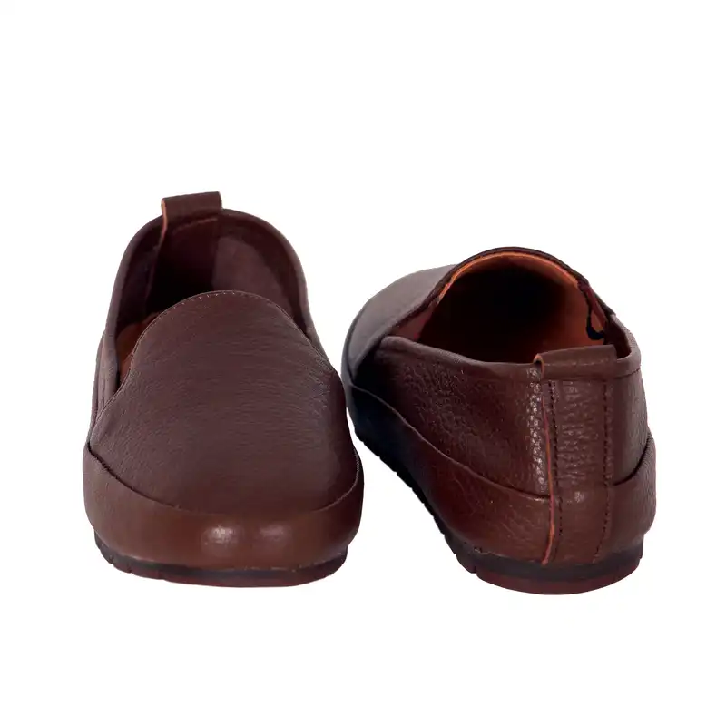 کفش روزمره زنانه چرم بارز مدل DK29.Grd