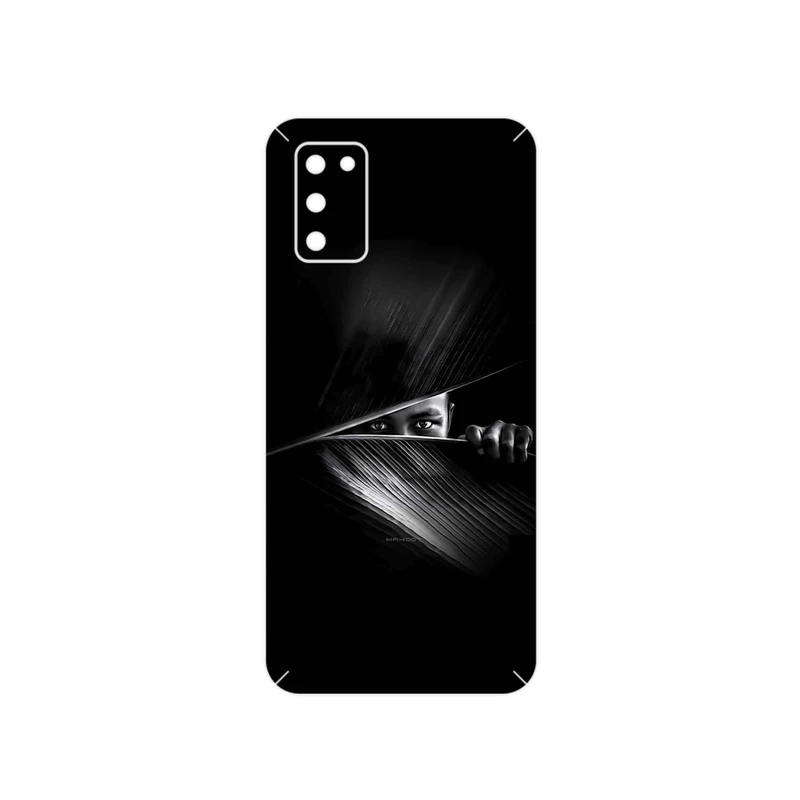 برچسب پوششی ماهوت مدل Black Portrait مناسب برای گوشی موبایل سامسونگ Galaxy A03S