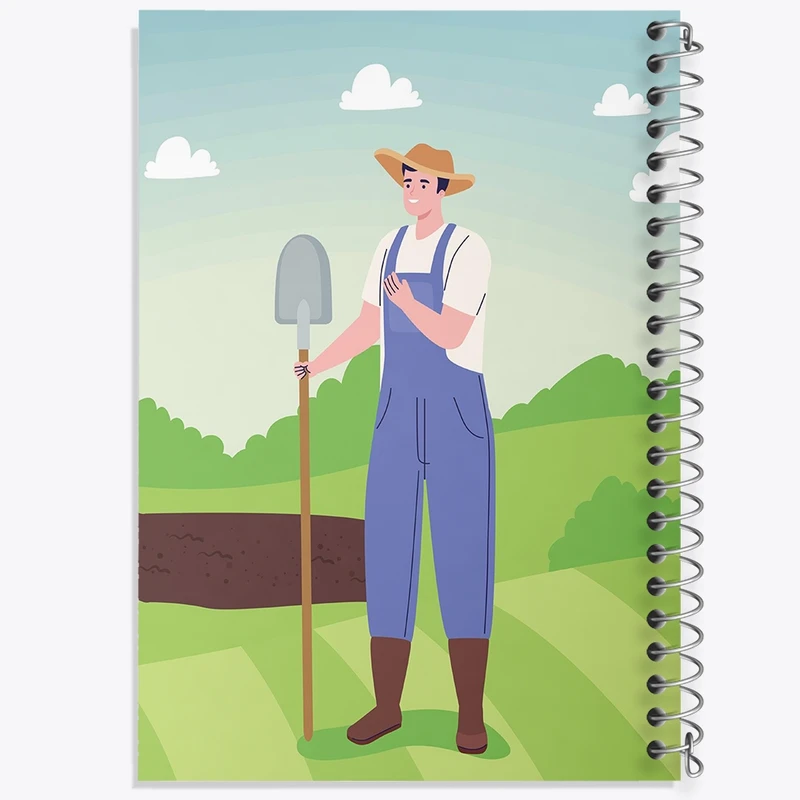 دفتر نت موسیقی 50 برگ خندالو مدل کشاورز کد F1763