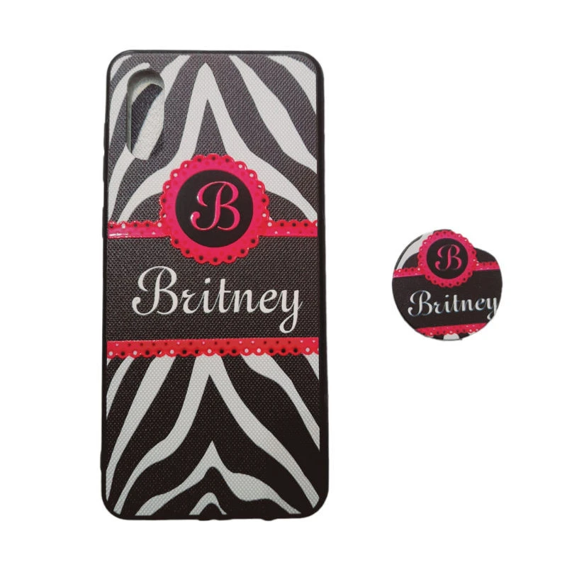 کاور مدل SLCN مناسب برای گوشی موبایل سامسونگ Galaxy A02 / A022 به همراه پایه نگهدارنده