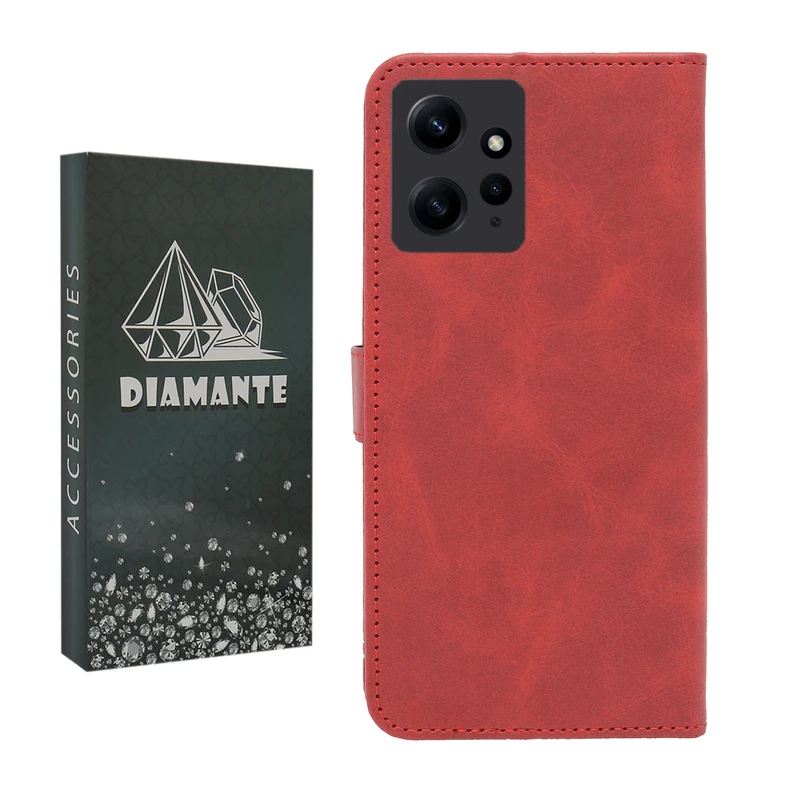 کیف کلاسوری دیامانته مدل Bersa Bk مناسب برای گوشی موبایل شیائومی Redmi Note 12 4G