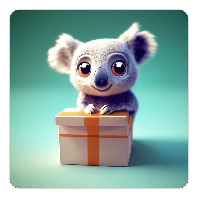 مگنت کاکتی طرح حیوانات کارتونی مدل mp27894