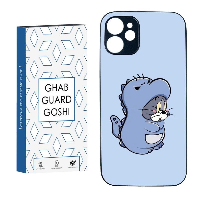 کاور قاب گارد گوشی طرح تام جری کد TPU-294 مناسب برای گوشی موبایل اپل IPHONE 12 MINI