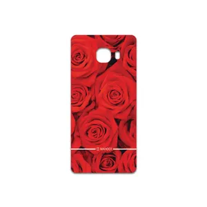 MAHOOT Red-Flower Cover Sticker for Samsung Galaxy C5