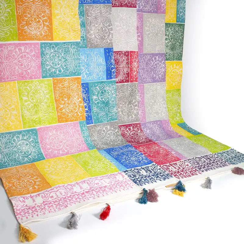 رانر طرح گل کوکب کد RN4074