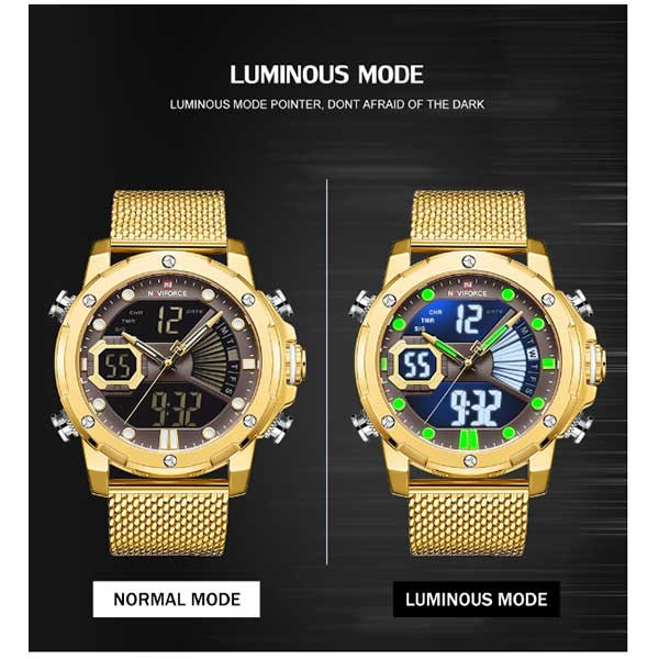 ساعت مچی عقربهای مردانه نیوی فورس مدل NF 9172 BG ساعت مچی عقربهای مردانه نیوی فورس مدل NF 9172 BG