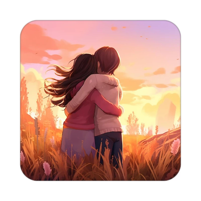 زیر لیوانی کاکتی مدل عاشقانه کد mp12794