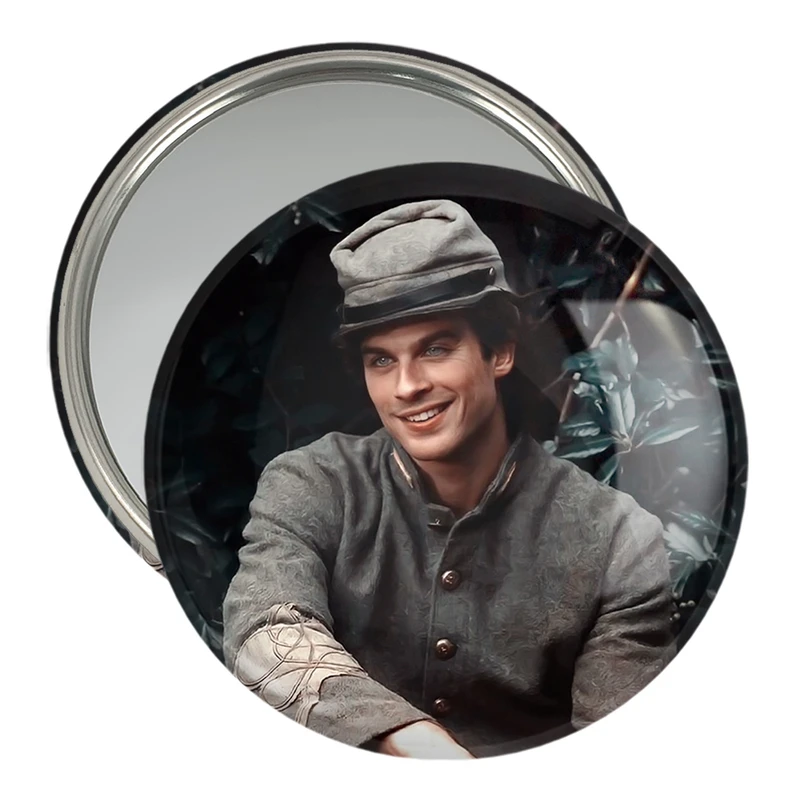 آینه جیبی خندالو مدل دیمون خاطرات یک خون آشام The Vampire Diaries  کد 20249