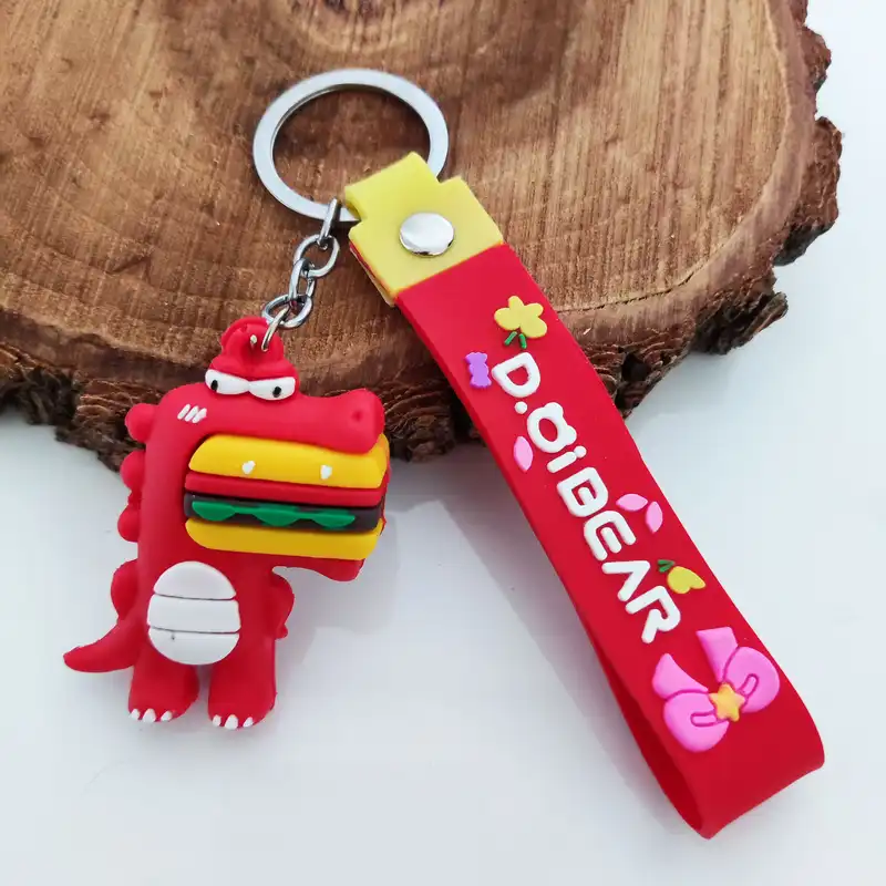 جاکلیدی مدل سیلیکونی طرح کروکودیل تمساح کد DB20