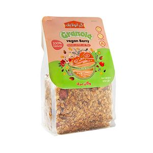 گرانولا بادام و توت فرنگی وگان ویگر - 650 گرم