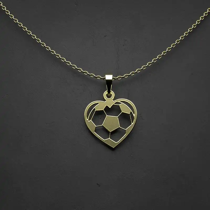 گردنبند طلا 18 عیار زنانه مدوپد مدل هندسی کد CA10182