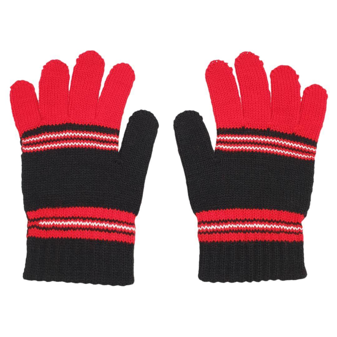 دستکش بچگانه مدل R01 رنگ قرمز