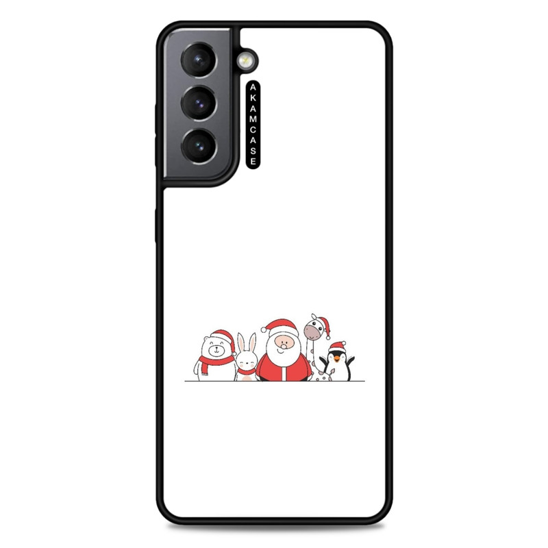 کاور آکام مدل AMCWSGS21-CHRISTMAS16 مناسب برای گوشی موبایل سامسونگ Galaxy S21