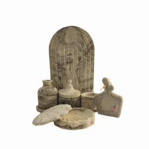 ست 7 تکه دکوری بتنی مدل evo 49