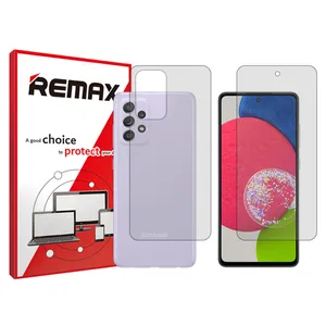 Remax HyGEL transparent display screen protector suitable for Samsung Galaxy A52s 5G phones along with the back of the phone