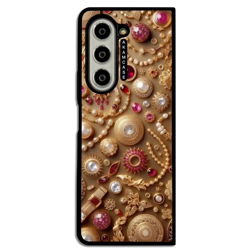کاور آکام مدل AMC-WSGZFOLD5-JWELERY-16 مناسب برای گوشی موبایل سامسونگ Galaxy Z Fold 5