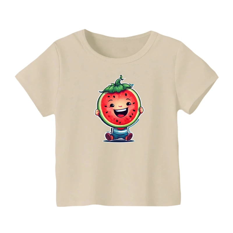 تی شرت آستین کوتاه بچگانه مدل هندوانه یلدایی کد 72