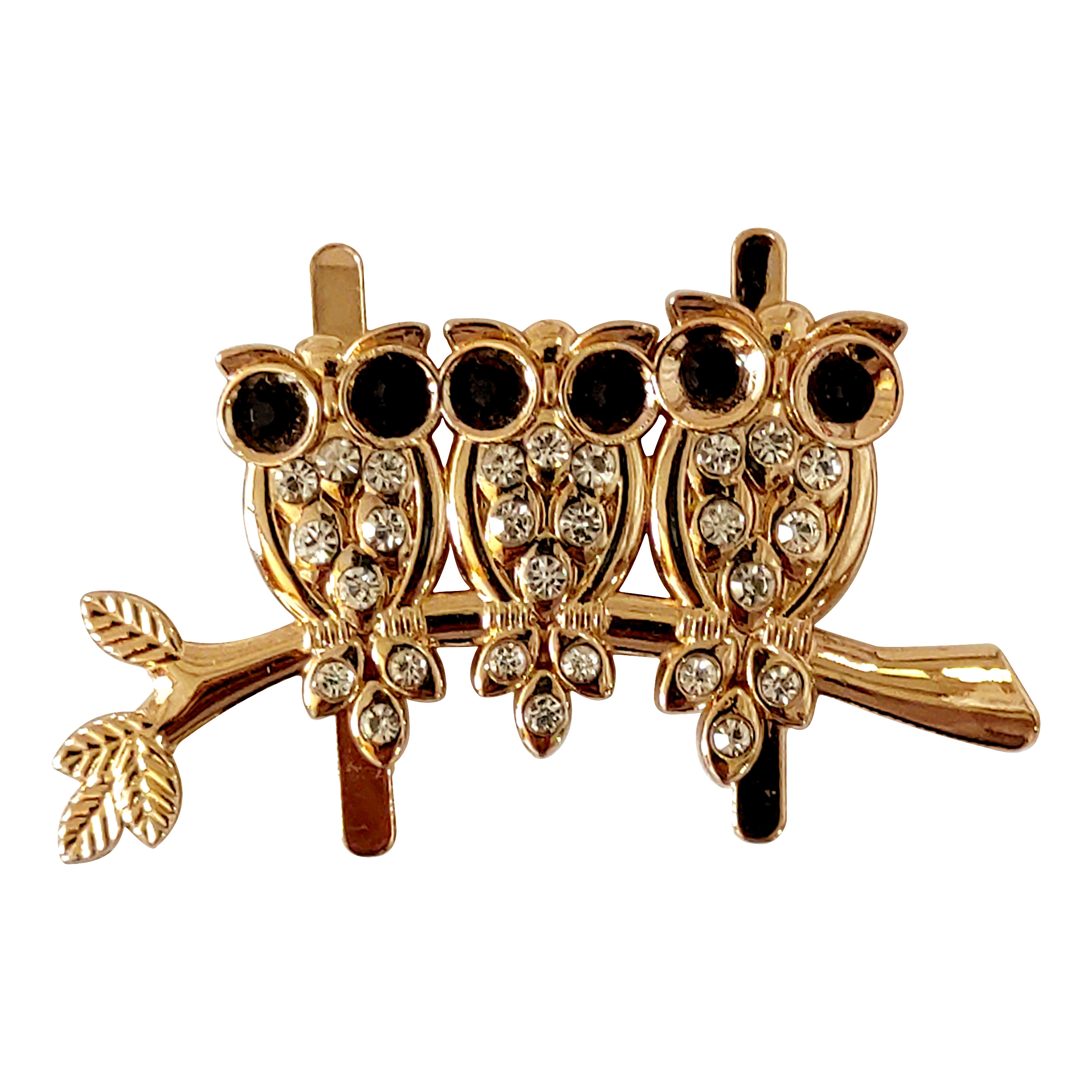 سنجاق سینه زنانه مدل جغدها کد JO510