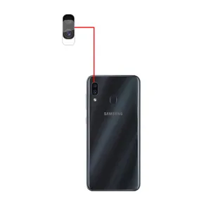 محافظ لنز دوربین مدل PG مناسب برای گوشی موبایل سامسونگ Galaxy A30