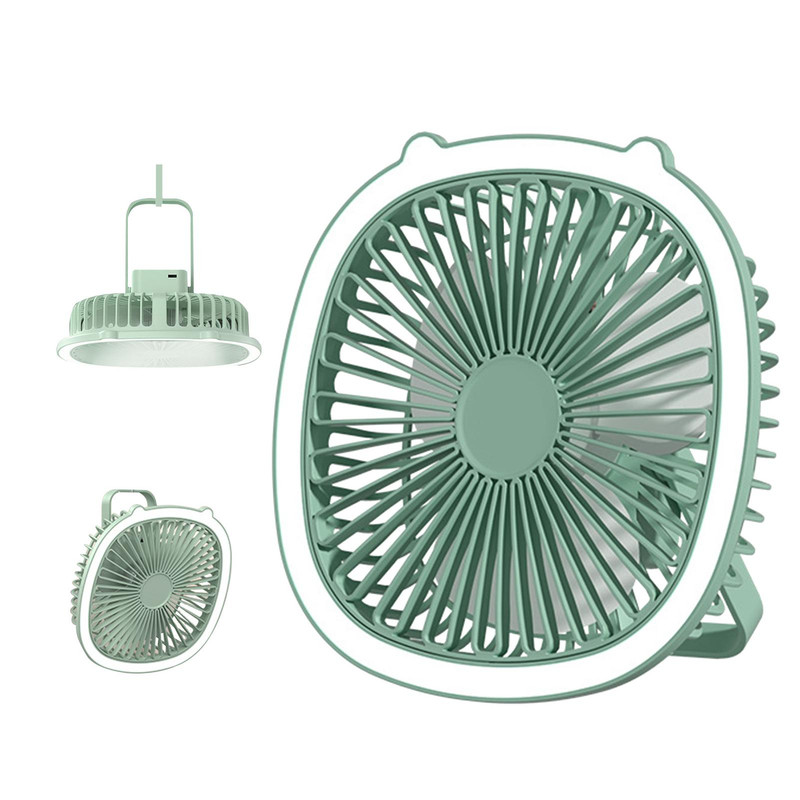 پنکه شارژی مدل چراغ دار کد Gentle Breeze