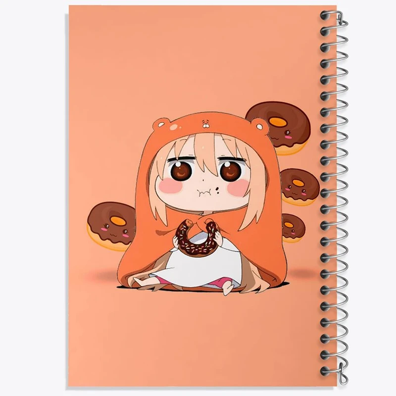 دفتر مشق 50 برگ خندالو مدل دوما اومارو انیمه اوماروچان Umaru Chan کد 18506