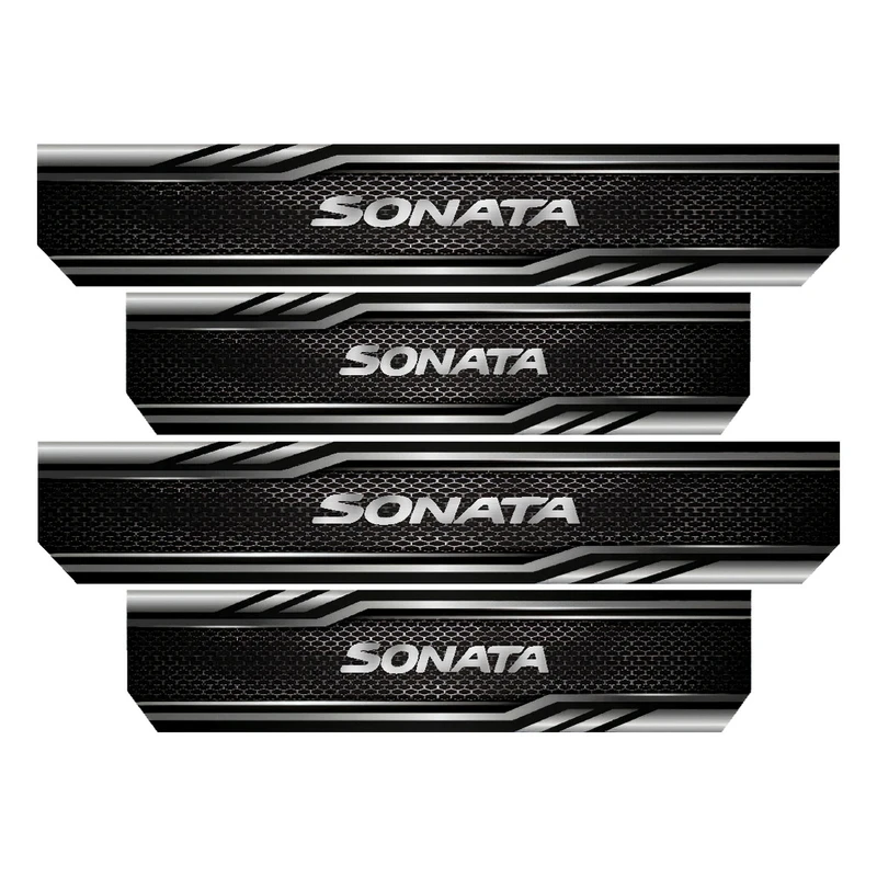 برچسب پارکابی خودرو رایسان کد SP2059 مناسب برای سوناتا مجموعه 4 عددی