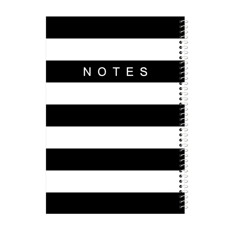 دفتر مشق 100 برگ آلبالو طرح مینیمال کد 2033