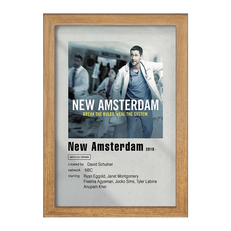 تابلو خندالو مدل نیو آمستردام (New amsterdam) کد F11274