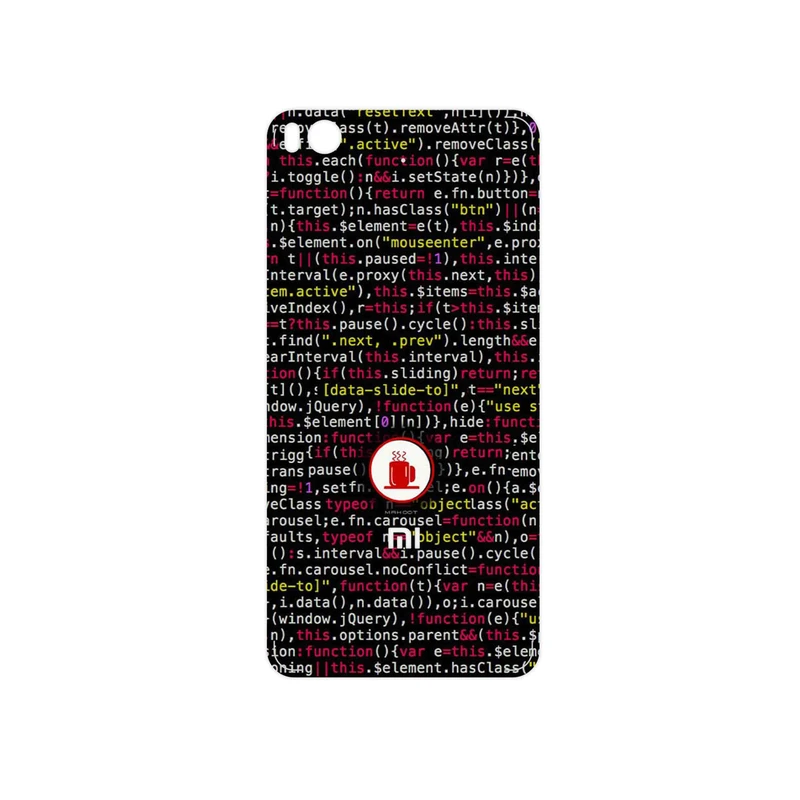 برچسب پوششی ماهوت مدل Programming 1 مناسب برای گوشی موبایل شیائومی Mi 5s