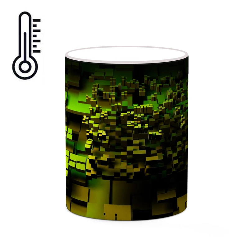 ماگ حرارتی کاکتی طرح ماینکرافت minecraft مدل mgh41363