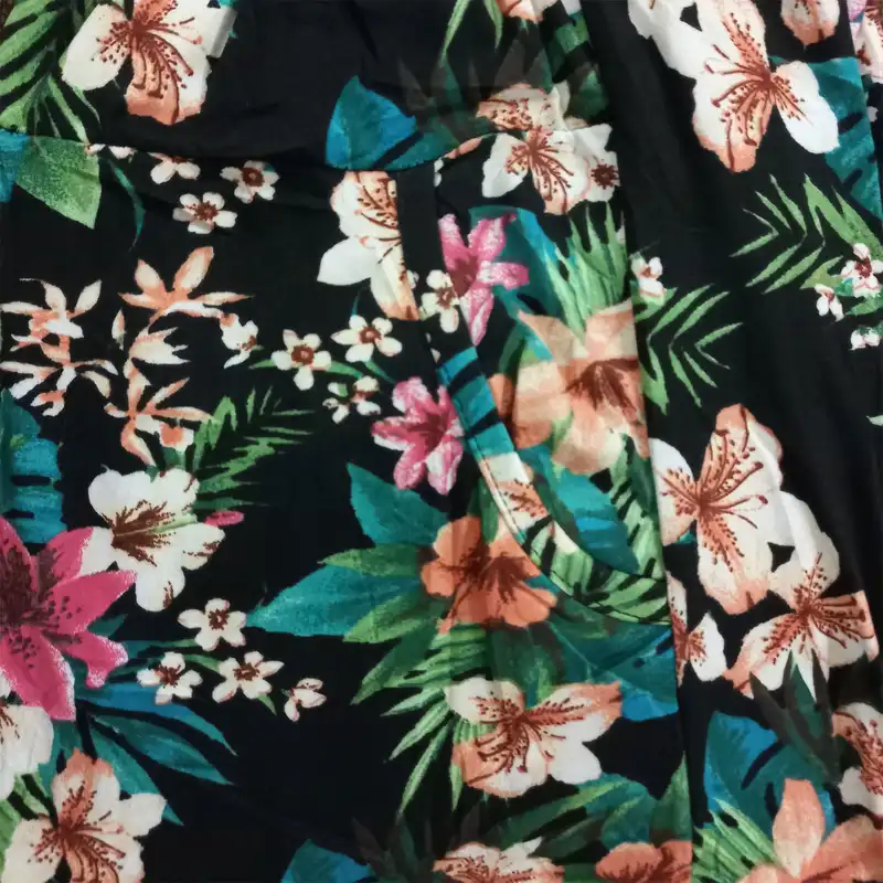 شلوار زنانه لیدی مدل Hawaii رنگ مشکی