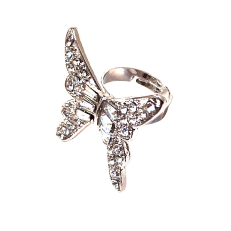 انگشتر زنانه مدل پروانه An103 انگشتر زنانه مدل پروانه An103