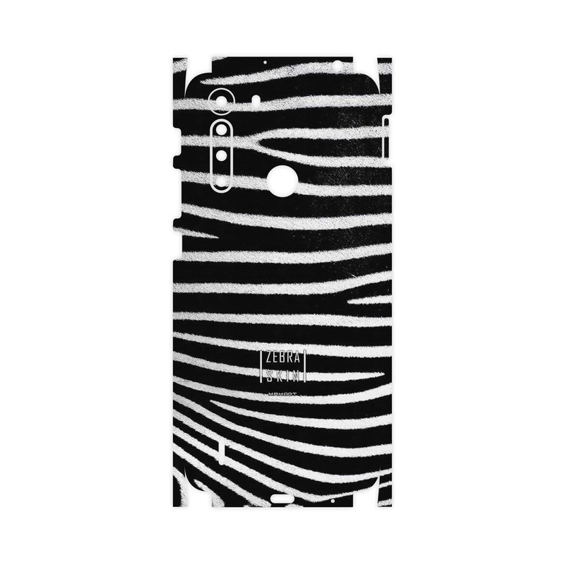 برچسب پوششی ماهوت مدل Zebra Skin-FullSkin مناسب برای گوشی موبایل موتورولا One Fusion
