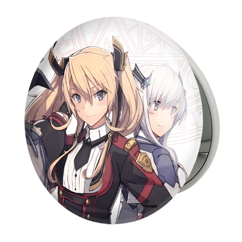 آینه جیبی خندالو طرح انیمه نخاله آکادمی پادشاه شیاطین مدل تاشو کد 27737 