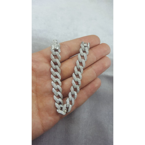 دستبند نقره زنانه کد 1