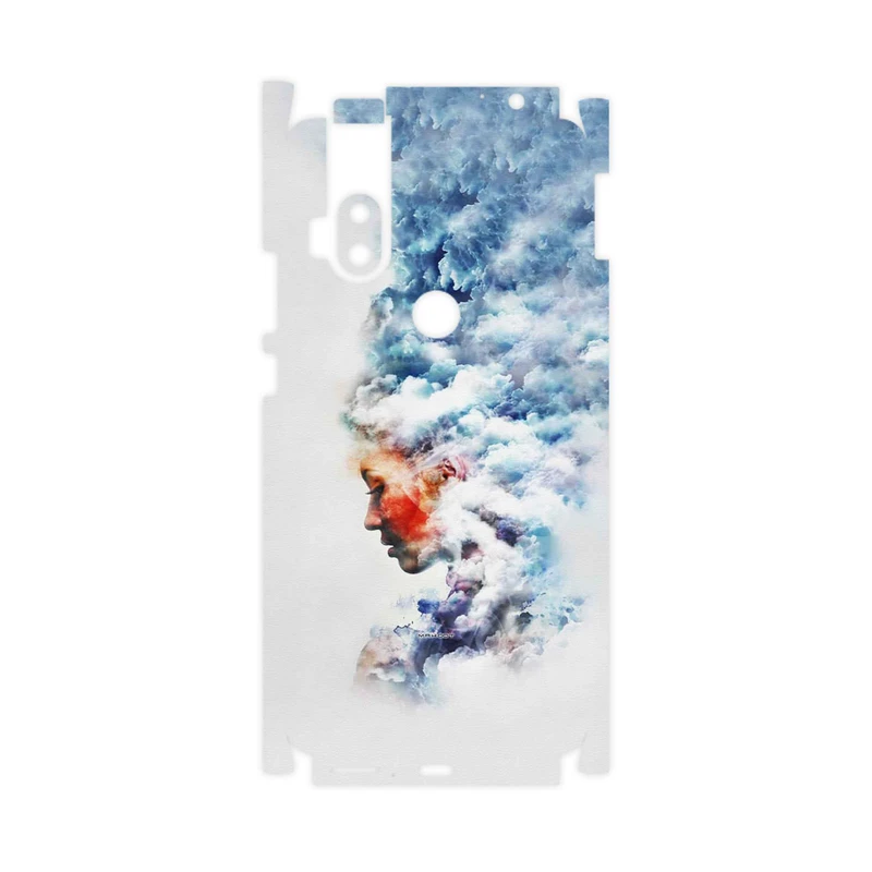 برچسب پوششی ماهوت مدل Women and the Cloud Digital Art-FullSkin مناسب برای گوشی موبایل موتورولا One Hyper