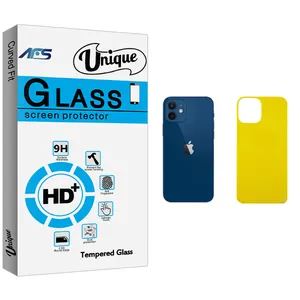 AFS Unique Glass Back Protector For Apple iPhone 12