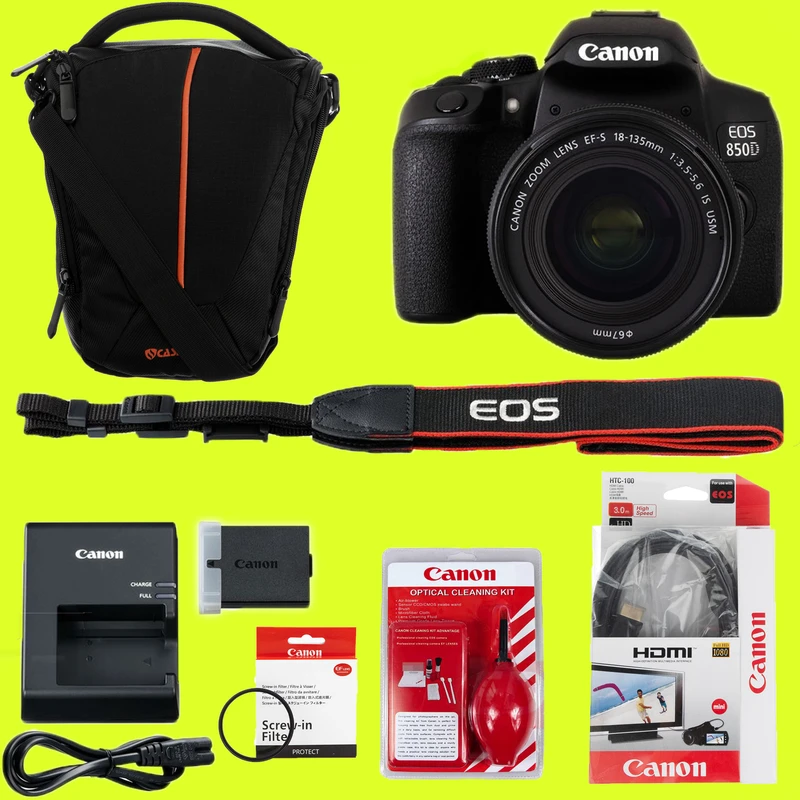 دوربین دیجیتال کانن مدل EOS 850D به همراه لنز 18-135 میلی متر IS USM عکس شماره 7