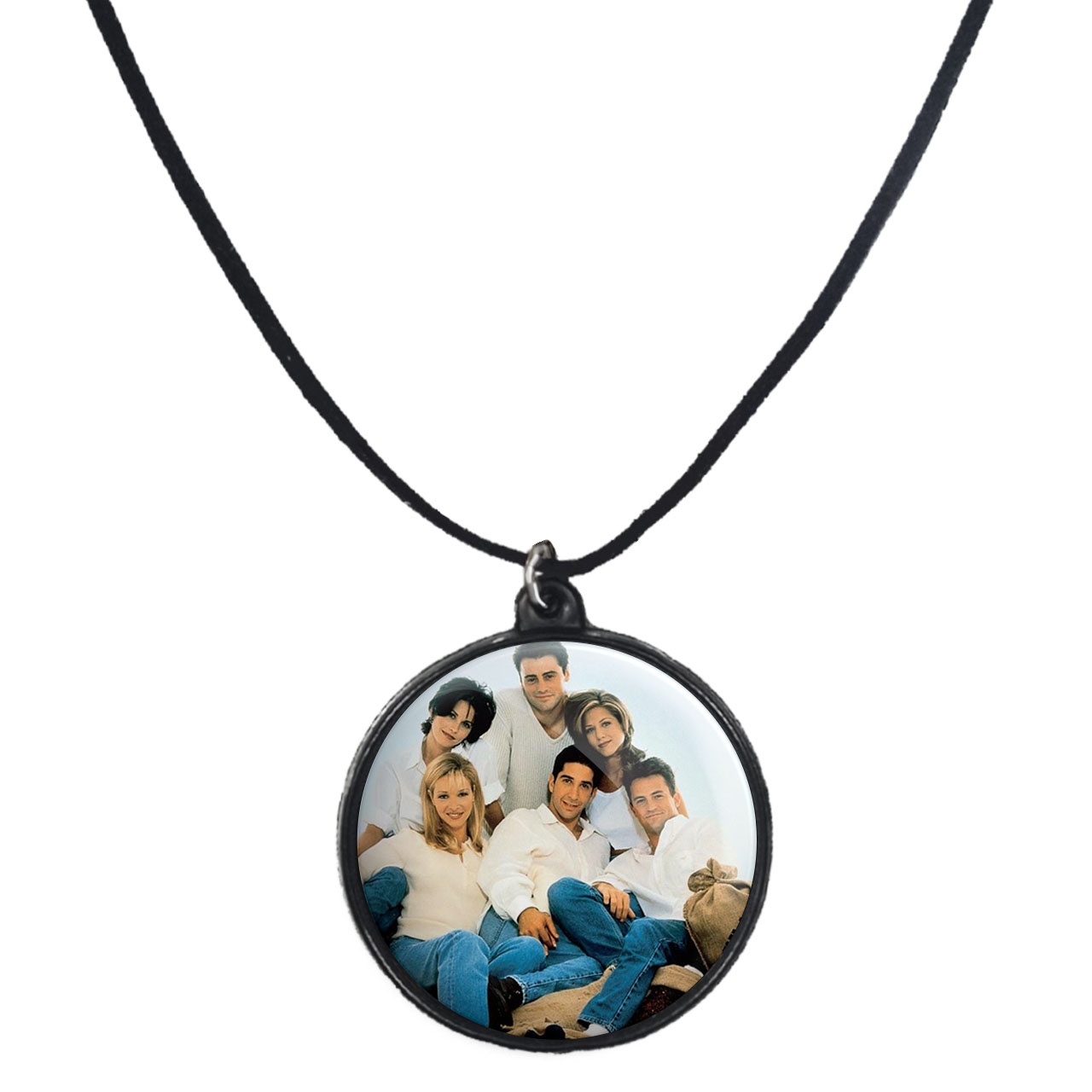 گردنبند پرمانه طرح فرندز کد pmb.18942 مدل دو طرفه