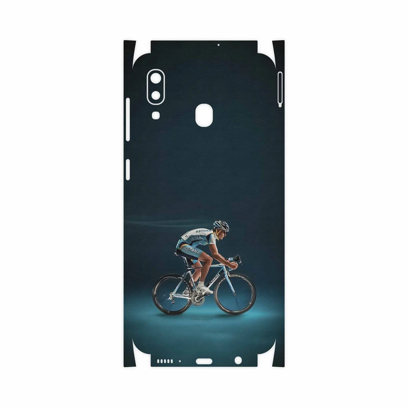 برچسب پوششی ماهوت مدل Road cycling-FullSkin مناسب برای گوشی موبایل سامسونگ Galaxy A30