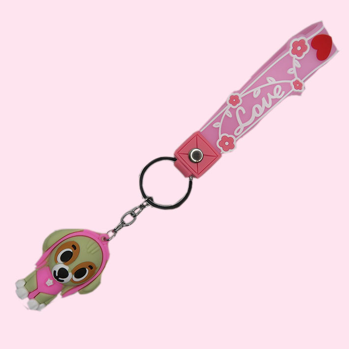 جاکلیدی دخترانه مدل سگ نگهبان مدل 06