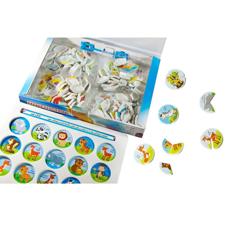 بازی آموزشی زاغک مدل پازل هوش چین کد 8056-2