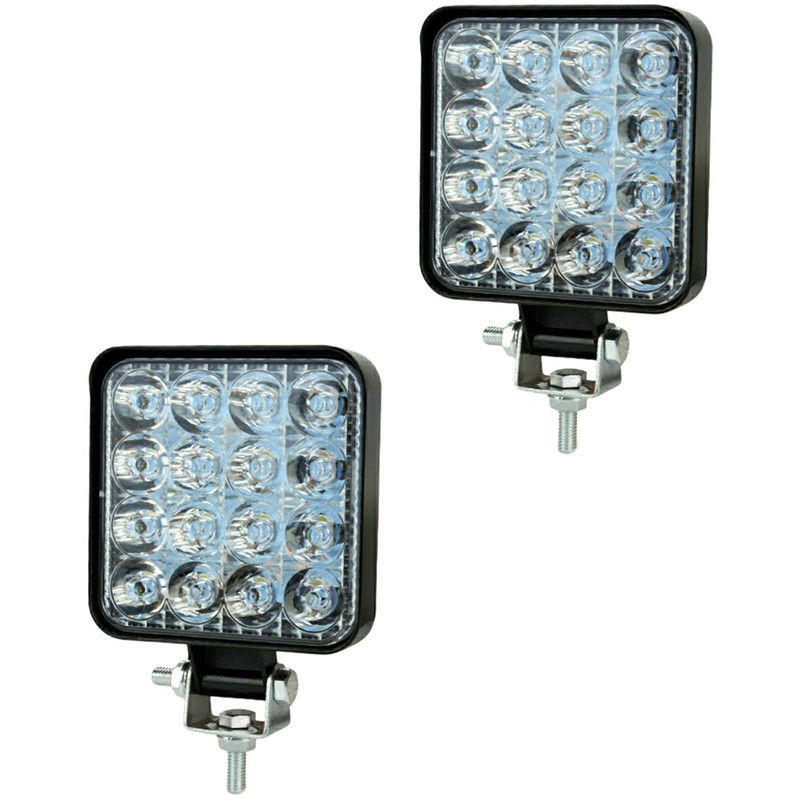 پرژکتور خودرو مدل Super LED مجموعه دو عددی