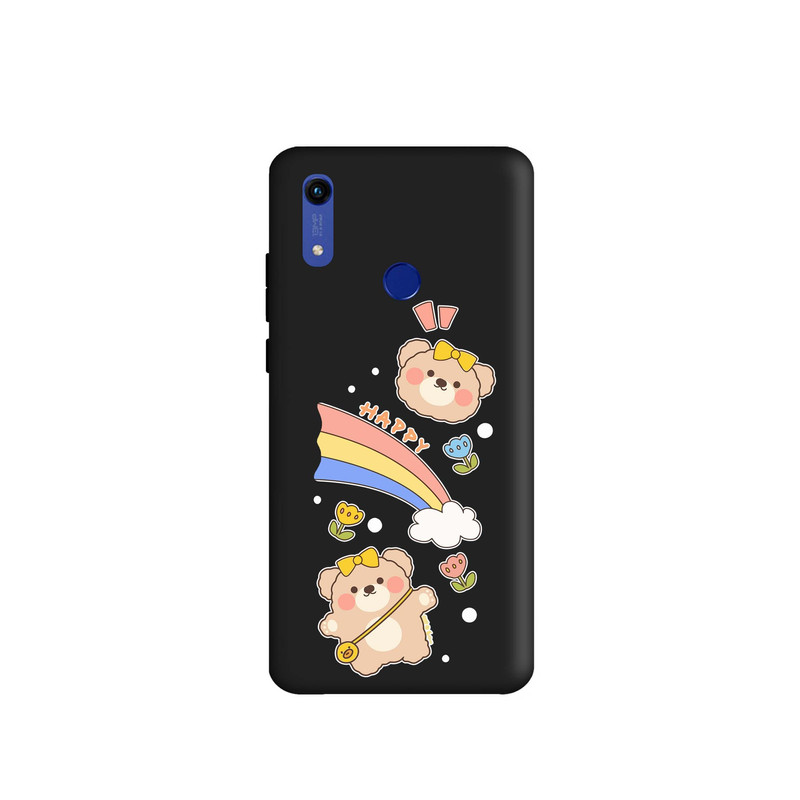 کاور طرح خرس رنگین کمان کد m3688 مناسب برای گوشی موبایل هواوی Y6 2019